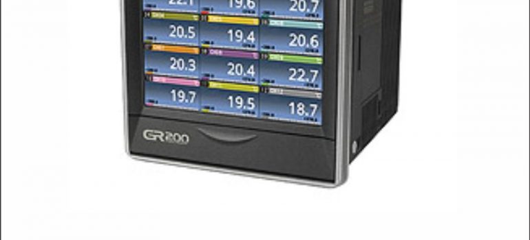 đồng hồ ghi nhiệt độ GR200-3