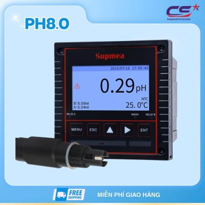 Đồng hồ đo pH/ORP SUP-PH8.0