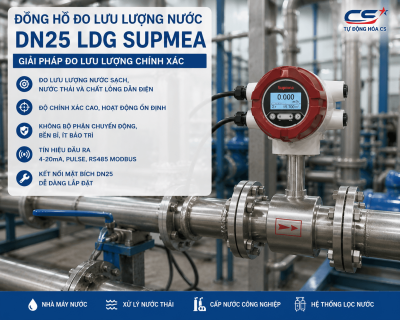 Đồng Hồ Đo Lưu Lượng Nước DN25 LDG SUPMEA