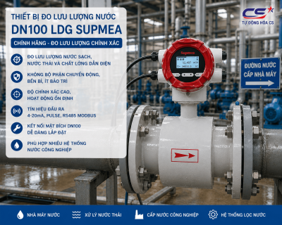 Đồng Hồ Đo Lưu Lượng Nước Sạch LDG SUPMEA Chính Hãng