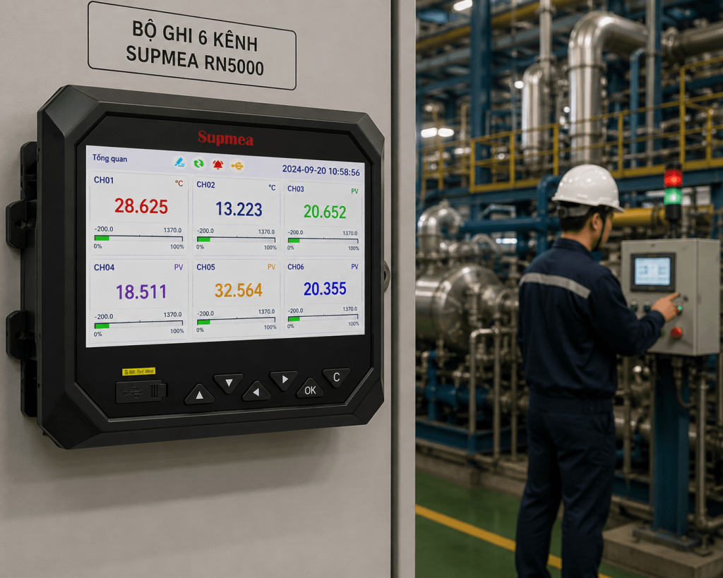 Bộ Ghi 6 Kênh SUPMEA RN5000