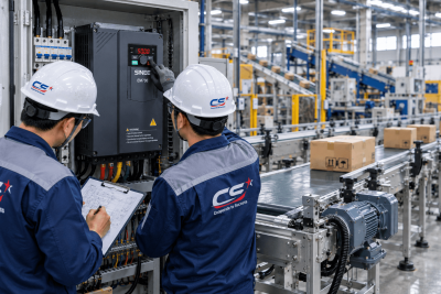 Biến tần 3 pha 15kW cho hệ thống băng tải công nghiệp