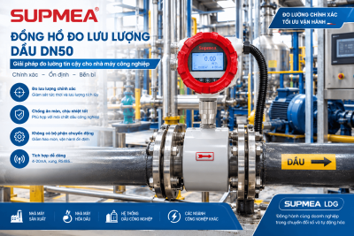 Đồng Hồ Đo Lưu Lượng Dầu DN50 Cho Nhà Máy Công Nghiệp