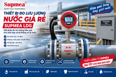 Thiết Bị Đo Lưu Lượng Nước Giá Rẻ SUPMEA LDG